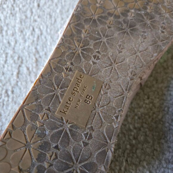 Kate Spade New York Grenada Glasses Espadrilles Size 8B - Picture 14 of 14